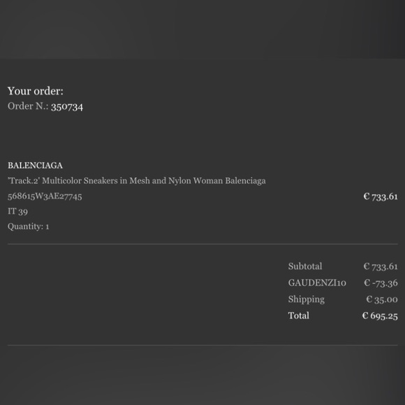 Size 39 Balenciaga trainers - Picture 5 of 5